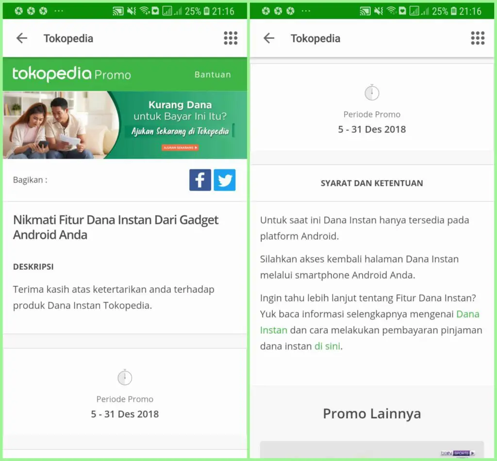 Review Tokopedia Pinjaman Online Dana Instan Pinjaman Online Investasi Keuangan Asuransi Duwitmu