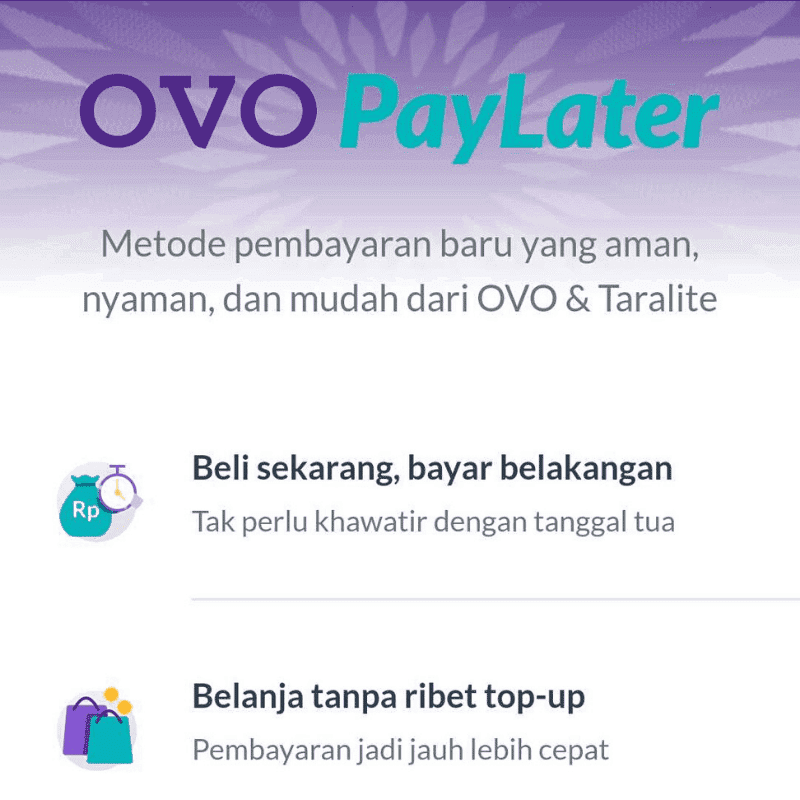 Aplikasi OVO Paylater