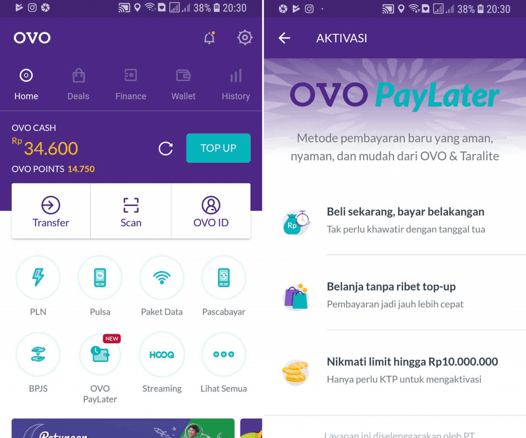 OVO PayLater Cicilan