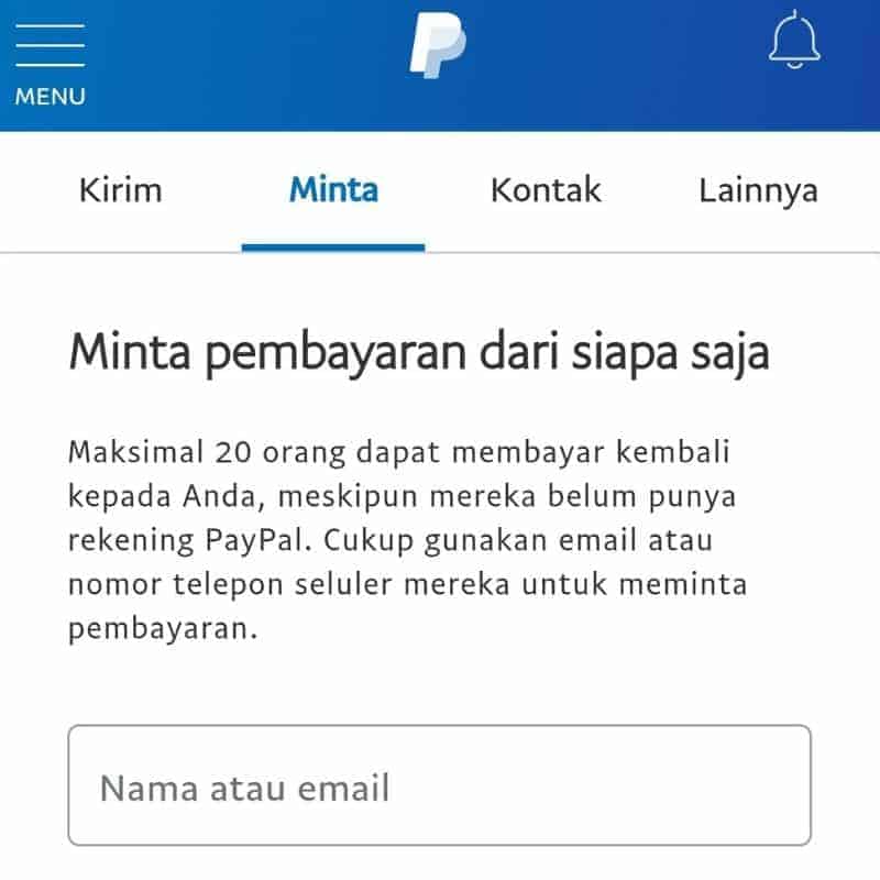 Cara Buat Akun PayPal
