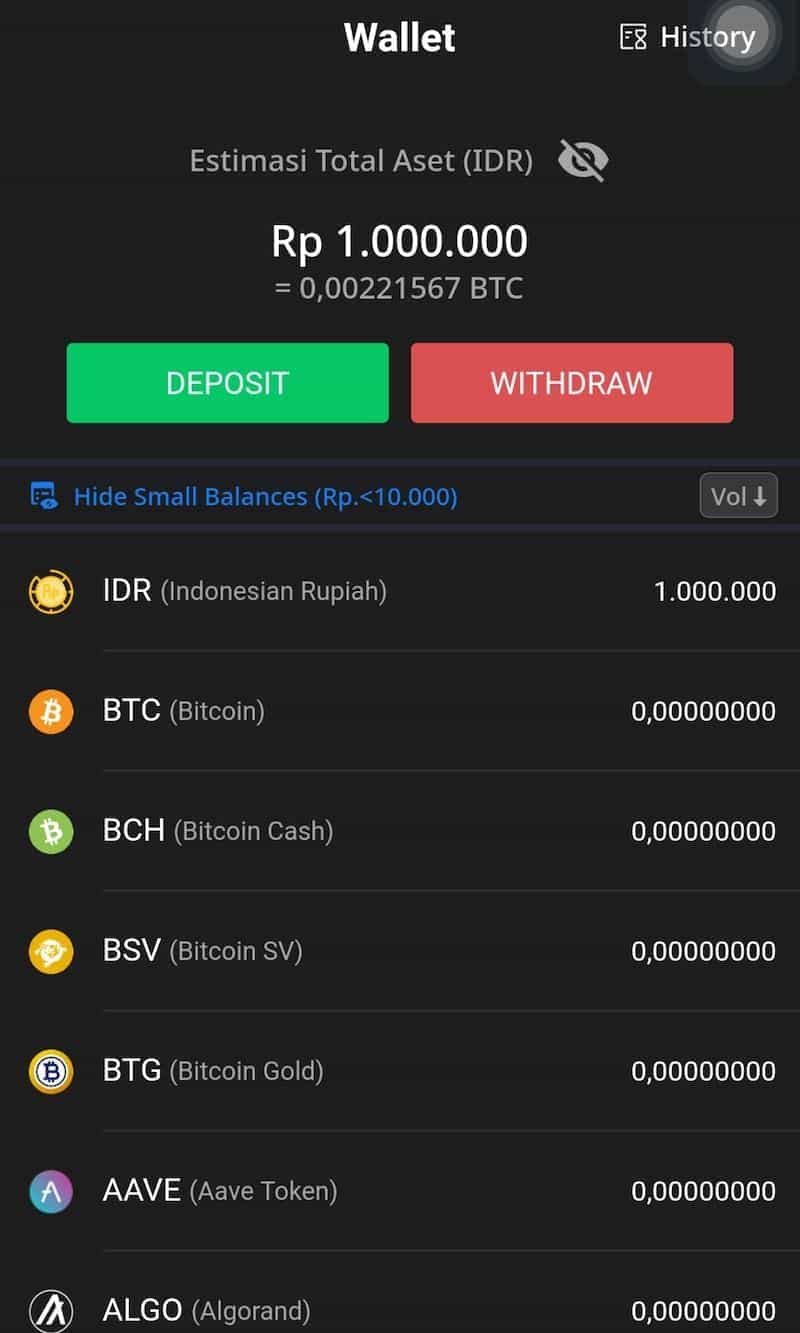 Wallet Aplikasi Bitcoin Crypto RekeningKu