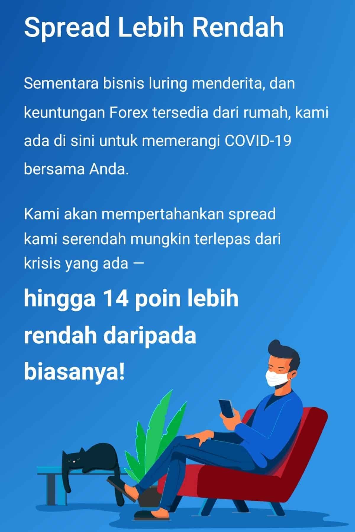 Promo Spread Aplikasi OctaFx Broker Forex