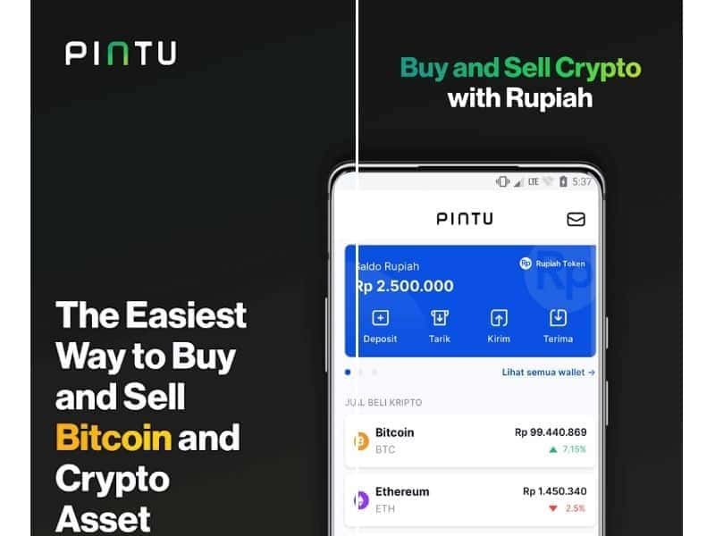 Pintu Exchange Bitcoin Indonesia
