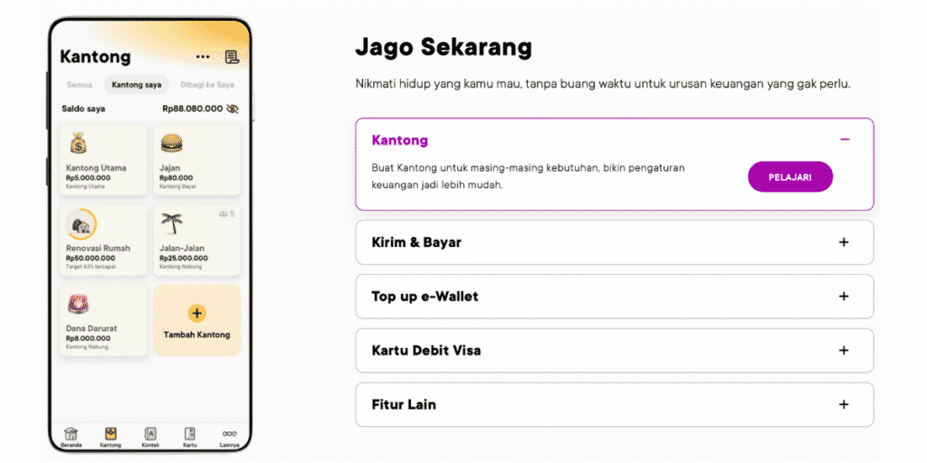 Aplikasi Jago Bank Digital